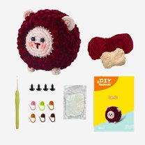 Crochet Kit for Beginners, Sheep Crafts Knitting Starter Set for Adults ,Easy-to-Learn Complete Crochet Starter Kit for Experts, Beginners