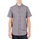 thumbnail image 1 of Volcom Camisa a cuadros con botones para hombre, azul, XX-Large, 1 of 1
