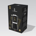 thumbnail image 2 of Olla para moka Stovetop Bialetti edición limitada Caffe Mercanti Black Oro, 6 tazas, 2 of 5