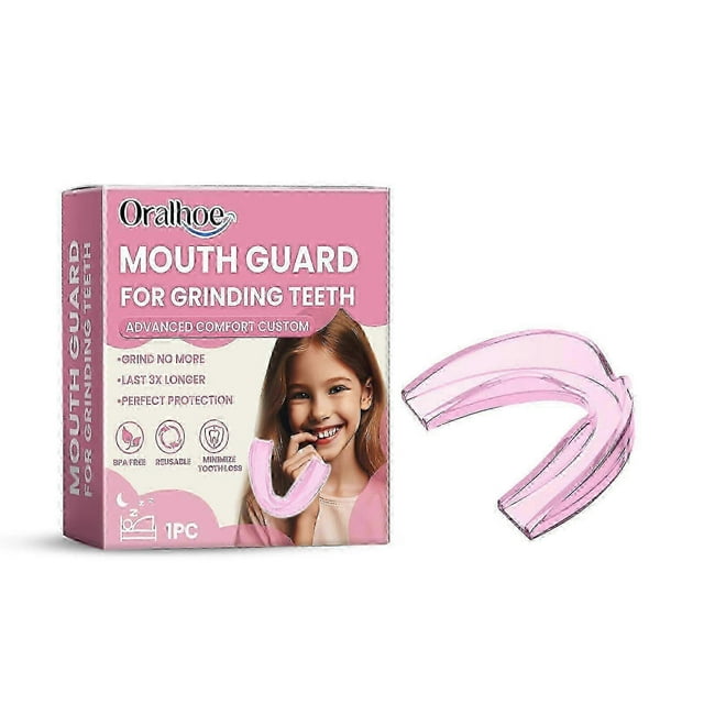 1-3x Kids Mouth Guard For Teeth Grinding, Comfortable Kids Night Guard, Anti-bruxism Dental Guard For Children