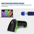 thumbnail image 4 of Lector de código de barras, escáner de código de barras inalámbrico Bluetooth, escáner de código de barras inalámbrico Bluetooth, estética elegante, 4 of 9