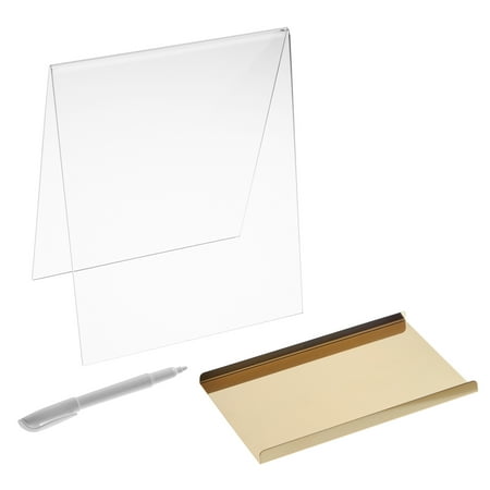 Way To Celebrate Acrylic Table Top Tent Stand Sign Holders