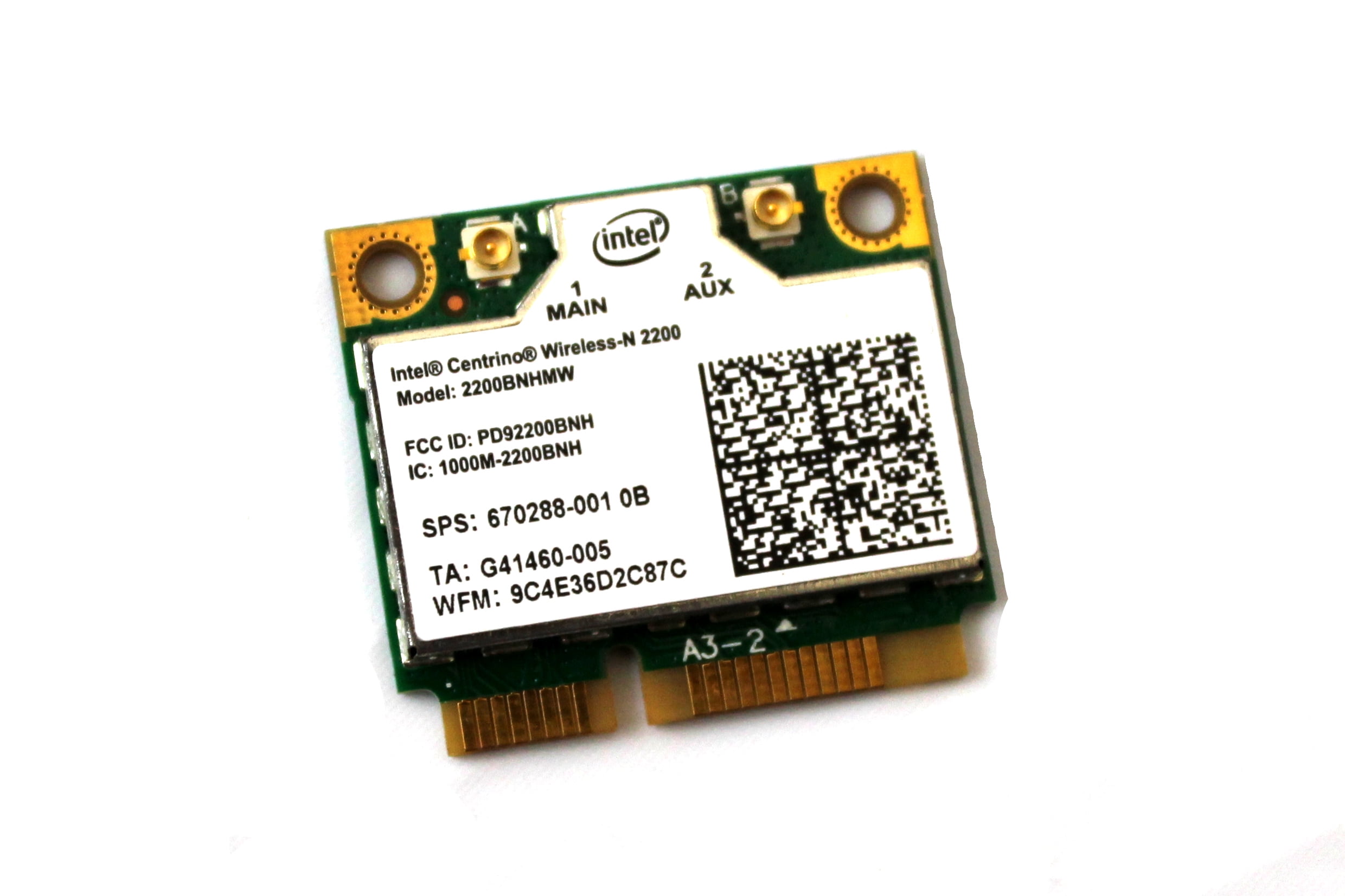 HP Intel Centrino Wireless-N 2200 b/g/n Half mini Card 2200BNHMW