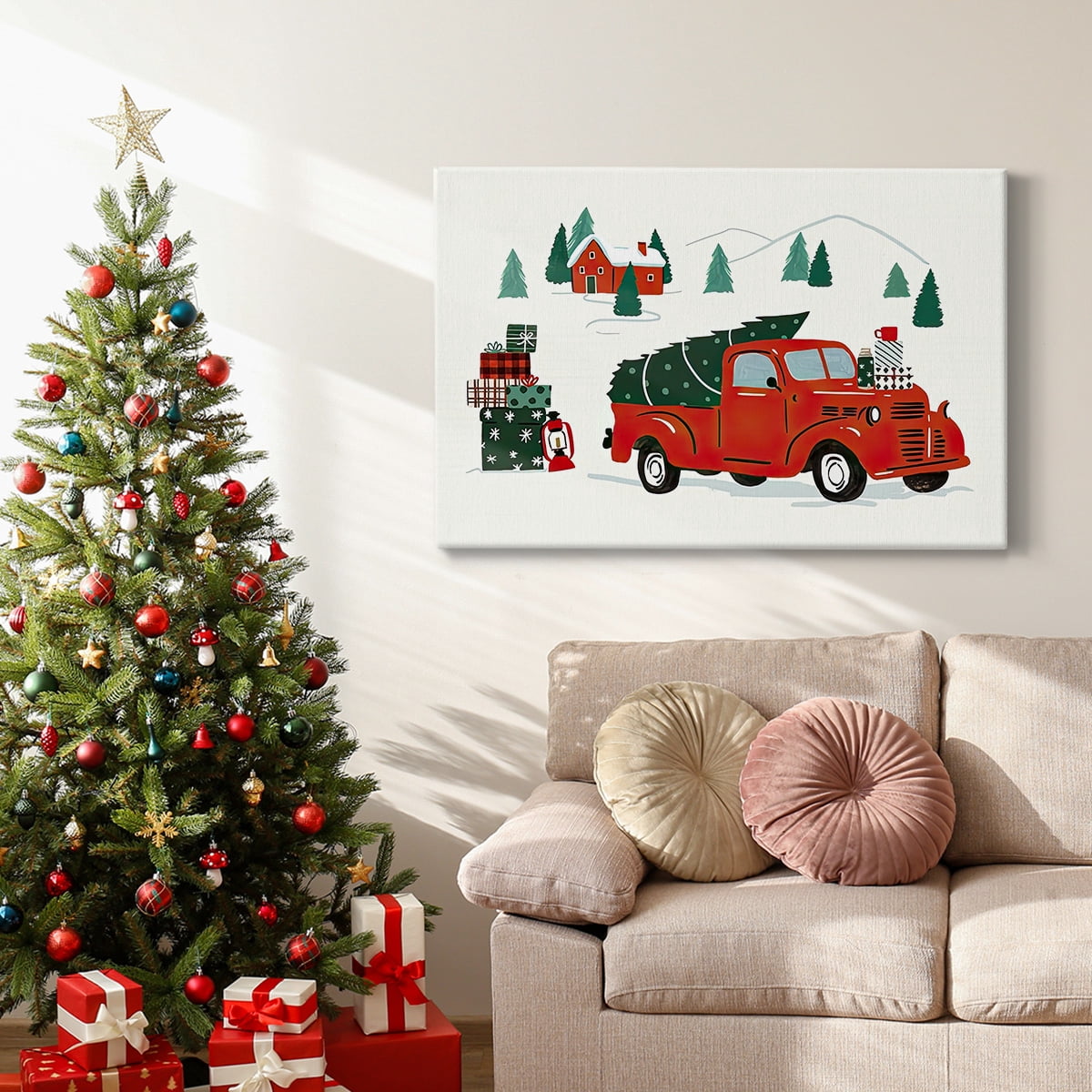 Going to Grandmas Collection A- Gallery Wrapped Canvas