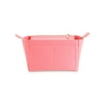 thumbnail image 2 of Gustave Purse Organizer Insert Felt Bag Organizer Handbag with Zipper, Multipocket Insert Liner Bag in Bag Base Shaper for Tote Bag, Neverful, Speedy and More "S, Pink", 2 of 9