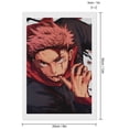 thumbnail image 2 of Jujutsu Kaisen Diamond Art Kits, 5D Diamond Art for Home Wall Art Decor, Anime Painting by Number Kits Full Drills Diamond Dots for Adults, 2 of 9
