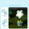 thumbnail image 4 of kjfef Cute Night Light Mini Flower Lamp Battery Operated Flower Night Light Cute Flower Light Kids Bedroom Decor Kids Gifts Mini Cute Lamp for College Dorm Bedroom Reading, 4 of 9