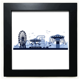 thumbnail image 1 of Mesa de pared Unbranded Parque de diversiones Azul Marco cuadrado Negro, 1 of 4
