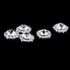 thumbnail image 3 of 10X DECORACIONES Perla Rhinestone Botones Flatback Boda Artesanía Decoración Adornos, 3 of 9