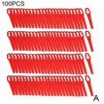 thumbnail image 1 of Ensemble de Lames de Coupe en Plastique, Rouge Vert, 83 mm, Haute Qualité, 100 Pcs, 1 of 1