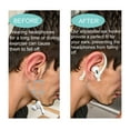 thumbnail image 3 of Adjustable Ear Hooks Compatible with AirPods 4, 3, 1, 2 and Pro & All in-Ear Headphones with Stems - 2 Pairs Secure & Comfortable Prevent Falls Ear Holders for Headphones - Easy to Install-CHKYWAIY, 3 of 9