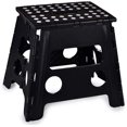 thumbnail image 2 of Taburete plegable, taburete antideslizante, resistente para apoyar a adultos y lo suficientemente seguro para niños, se abre fácilmente con una tapa, para cocina, baño, dormitorio, niños o adulto, 2 of 5