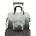 thumbnail image 2 of FORMRS 16" Laptop Bag Carrying Sleeve Case with Handle Travel Shoulder Briefcase, Foggy Forest, 2 of 8
