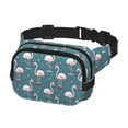 thumbnail image 2 of Balery Flamingo Mochila Cinturón para Mujeres y Hombres, Bolsa de Cintura Impermeable de Doble Capa con Correa, 2 of 9