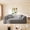 Gray, variant on Avobird 3 in 1 Convertible Sofa Bed, 79.5" Modern Deep Seat Couch with 2 Pillows, Sparkling Chenille Fabric Sofa,Chaise Lounge for Living Room/Office, Beige