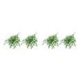 thumbnail image 2 of Wosthever 2 uds lavanda artificial flor falsa plástico 7 puntas ramo fiesta romántica fuera del hogar accesorios de fotografía verde Verde blanco 2Conjunto, 2 of 6
