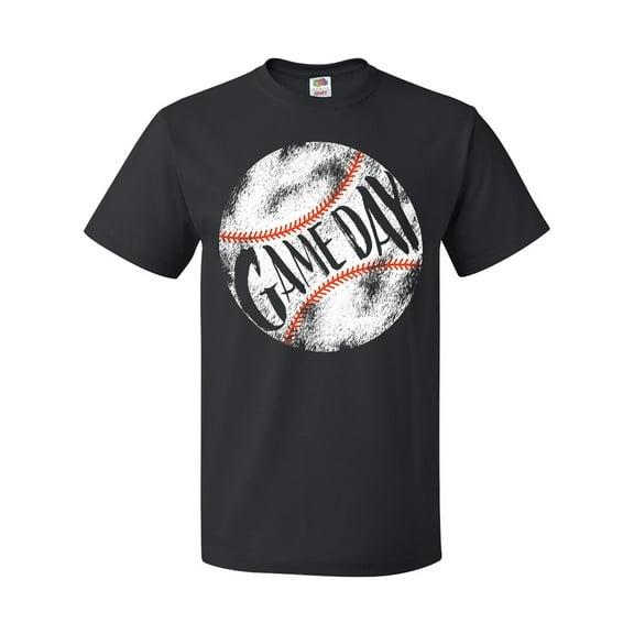 Inktastic Game Day- Distressed Baseball T-Shirt