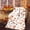 B, variant on Maple Leaf Pattern Throw Blanket Soft Cozy Decorative Blanket for Couch Sofa Bed - Lightweight Comfortable Blanket for Men Women Adults - 27.5x39.3 Inches