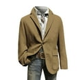 thumbnail image 4 of Big and Tall Christmas Blazers for Men Formal Corduroy Jacket Business Tailored Fit Notched Collar Winter Suit Jackets, 4 of 5