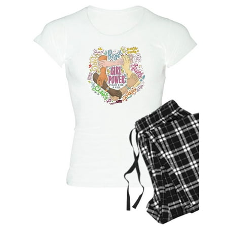 

CafePress - Girl Power Pajamas - Women s Light Pajamas
