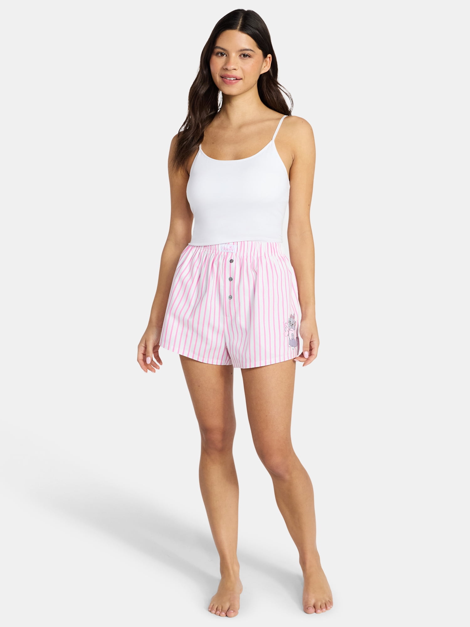 Disney Marie Women's Boxer Shorts, Size XXS-XXL