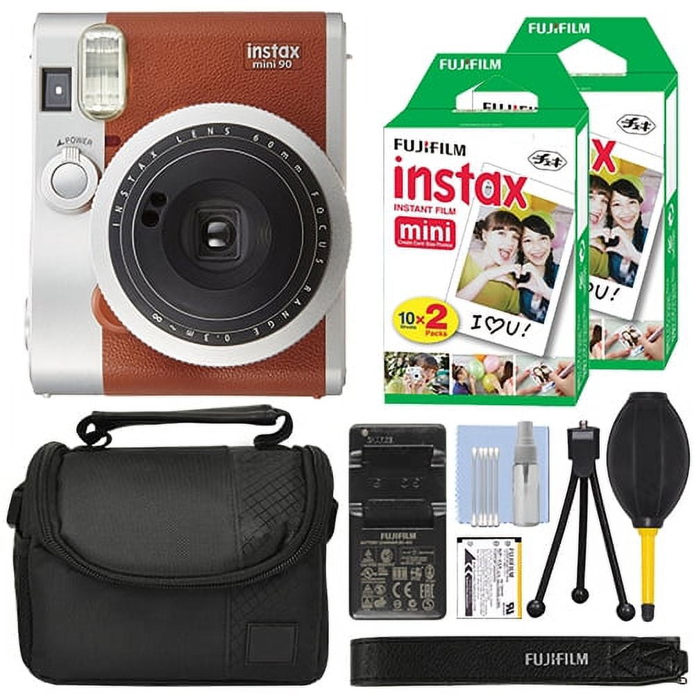 Fujifilm Instax Mini 90 Neo Classic Instant Camera - Black