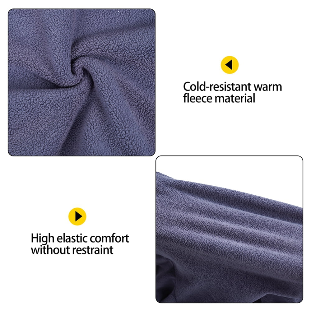 Monfince Dog Fleece Pajamas for Small Medium Large Dogs, Winter Warm Jumpsuit for Boy Girl Dogs, Christmas Party Combed Cotton Pjs Gray S-3XL
