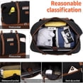 thumbnail image 3 of Bolsa de fin de semana Stuery para mujer con neceser de 40 litros, 3 of 8