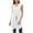 1# White my orders placed, variant on Dyegold Sleeveless Vest For Women Summer Solid Draped Open Front Cardigan Lightweight Asymmetric Hem Plus Size Vests Tops