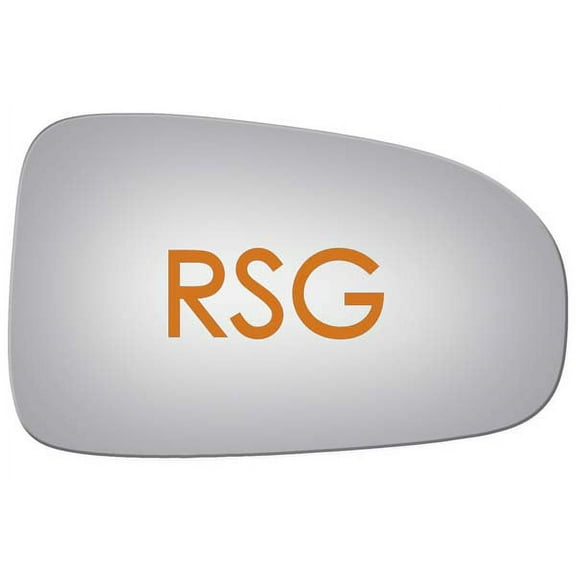 Burco Side View Mirror Replacement Glass with Motor Mount Plate - Clear Glass - 3268RSG