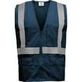 thumbnail image 3 of Ironwear 1284 Class 2 Polyester Safety Vest w/ Zipper & 2” Reflective Tape, 3 of 3