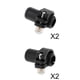 thumbnail image 1 of Bastones de senderismo duraderos de 4 piezas bastones para caminar resistentes al, 1 of 9