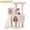 Beige, variant on 36 inches Cat Tree for Indoor Cats Cat Tower with Scratching Posts Multi-Level Cat Furniture Condo with Ramp Perch Spacious Cat Cave (Dark Grey)