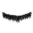 thumbnail image 4 of Battery Operated Halloween Decorations with Warm Led Lights, Hanging Halloween Decorations Outdoor for Porch Window Mantel, Black Web Decoration for Haunted House Party Decor, 4 of 8