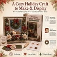 thumbnail image 4 of Poke Art Kit for Adults, 3D Christmas Fabric Poke Art Kit, Handmade Fabric Poke Art Kit, Vintage Holiday Handmade Decoration,DIY Christmas Craft Kit for Adults & Beginner, 4 of 6