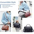 thumbnail image 2 of Black Shoulder Bag for Women Retro Tote Bag Classic Vintage Top Handle Handbag, 2 of 5