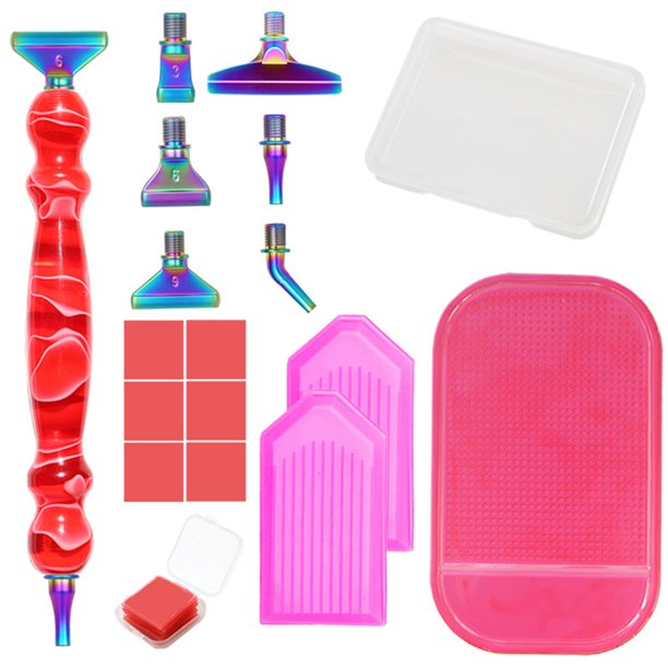 Herramientas universales de pintura de diamantes, portátiles desmontables para kits de accesorios artesanales Hugtrwg Para estrenar