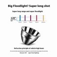 thumbnail image 5 of Black Flashlights Rechargeable,Powerful LED Flashlights, 8-24h Runtime, Flashlights for Home, Camping, 5Modes, 5 of 5