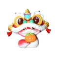 thumbnail image 5 of Esquirla 2025 Chinese New Year Snake Statue Ornament Art Photo Props Self Adhesives Gift Resin Figurine Animal Sculpture for Bookshelf Red, 5 of 8