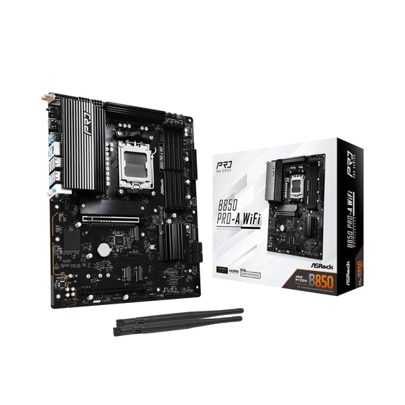Placa madre ASRock AMD B850 Pro A WiFi 6E con conector AM5 DDR5