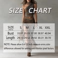thumbnail image 5 of Morttic Women's Sexy One Shoulder Ruched Bodycon Maxi Dress – High Slit, Ruffle Hem, Vintage Boho Vacation Outfit Multicolor，S, 5 of 5