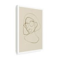thumbnail image 2 of Trademark Fine Art NKTN Female portrait Canvas Wall Art, 2 of 4