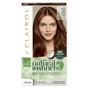 Clairol Natural Instincts Semi-Permanent Hair Color 1 Kit 6.5R Spiced Tea Light Auburn