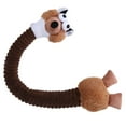 thumbnail image 4 of Juguete para perros de Lujoso, Córnuro de Juguete para perros seguro y no tóxico que suena Cachoro de Cachoro Marrón Zócalo que suena Juguete para Cachorros para Casa Casa, 4 of 7
