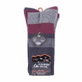 thumbnail image 2 of Storm Valley - Lot de 3 Chaussettes de Randonnée pour Hommes à Semelle Coussinée, Légères et Respirantes en Coton, 2 of 2