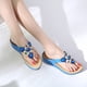 thumbnail image 5 of Sandalias de verano para mujer, sandalias con cuña, zapatos romanos de cristal, sandalias informales con punta abierta Wmkox8yii ytu9446, 5 of 7