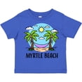 thumbnail image 3 of Inktastic Summer Vacation in Myrtle Beach Boys or Girls Toddler T-Shirt, 3 of 5