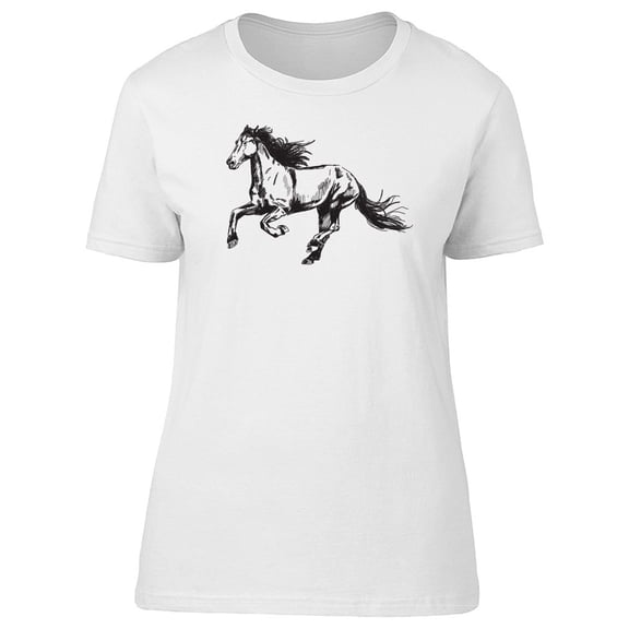 Lovely Horse Running Tee Men's -Image by Shutterstock