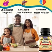 Nikoni Advanced Cholesterol Support Dietary Supplement 14-in-1 Formula 3600 mg Plant Sterols 480 Softgels