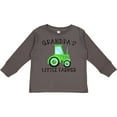 thumbnail image 3 of Inktastic Grandpa's Little Farmer- Green Tractor Boys or Girls Long Sleeve Toddler T-Shirt, 3 of 5